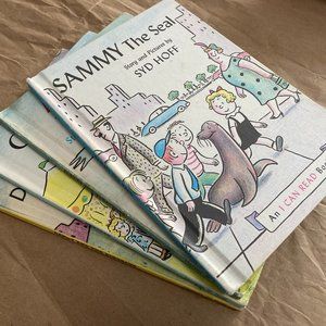 Set of 4 Syd Hoff Vintage I Can Read Books Collectible